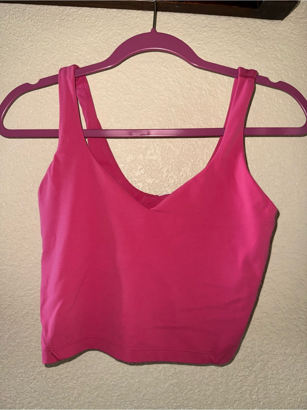 lululemon athletica Align Tank A/B Cup in “Raspberry Coulis”